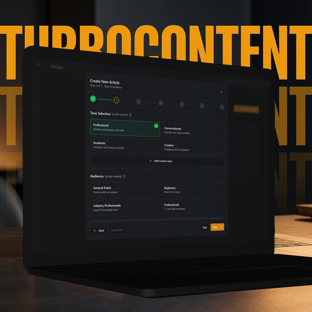 TurboContent AI product