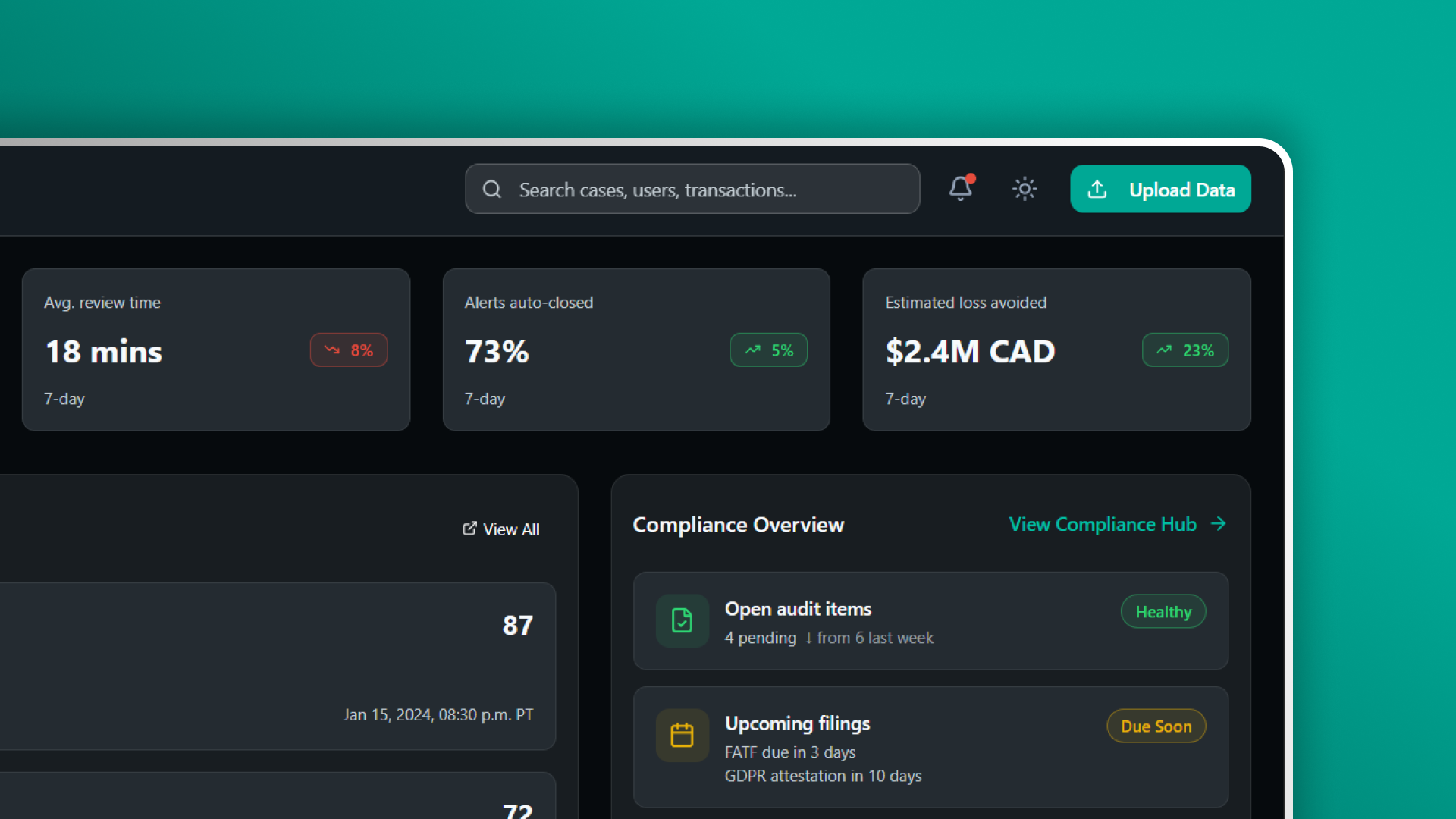 VeritasGuard compliance platform